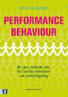 Performance behaviour - Neil C.W. Webers (ISBN 9789052617688)