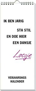 SET Loesje Verjaardagskalender 3 / 5x7,95 - (ISBN 8712048253257)