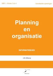 Planning en organisatie - J.H. Altena (ISBN 9789081965644)