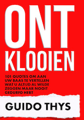 Ontklooien - Guido Thys (ISBN 9789082962819)