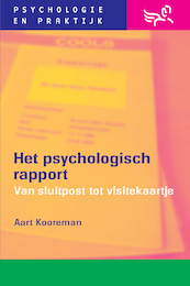 Het psychologisch rapport - A. Kooreman (ISBN 9789026517792)