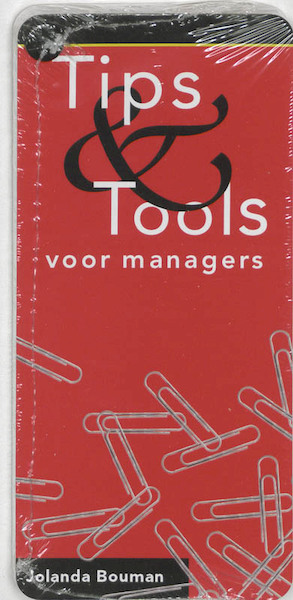 Tips en Tools voor managers waaier - Jolanda Bouman (ISBN 9789058710055)