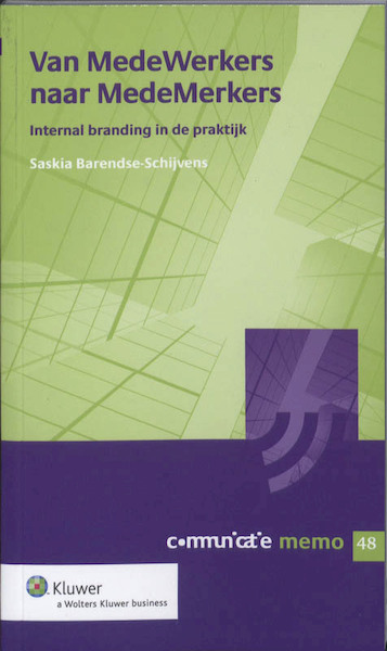 Van MedeWerkers naar MedeMerkers - S. Berendse-Schijvens (ISBN 9789013064889)