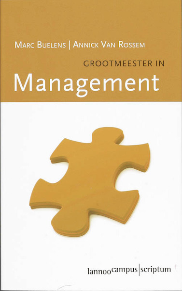 Grootmeester in management - M. Buelens, A. van Rossem (ISBN 9789077432259)