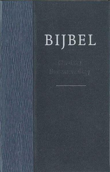 Bijbel HSV 12x18 hc Blauw - (ISBN 9789065393500)