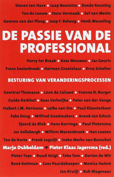 De passie van de professional - Marjo Dubbeldam (ISBN 9789023243359)