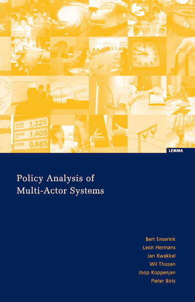 Policy Analysis of Multi-Actor Systems - Bert Enserink (ISBN 9789460941580)