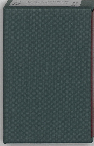 Bijbel lilliputbijbel Kleursnede, bordeaux NBG-vertaling 1951 - (ISBN 9789023953449)