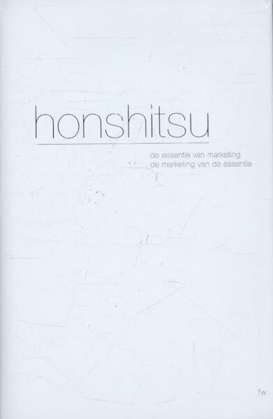 Honshitsu - Frank Wouters (ISBN 9789490783532)