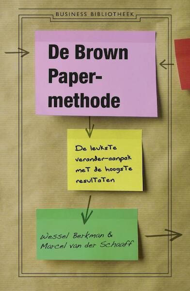 De Brown Paper-methode - Wessel Berkman, Marcel van der Schaaff (ISBN 9789047096528)
