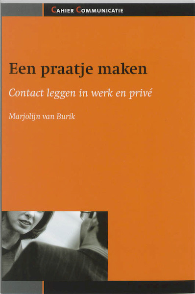 Een praatje maken - Marjolein van Burik (ISBN 9789058710758)