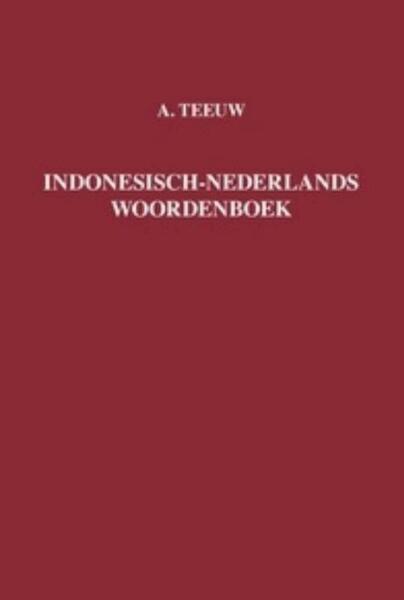 Indonesisch-Nederlands woordenboek - A. Teeuw (ISBN 9789067181006)