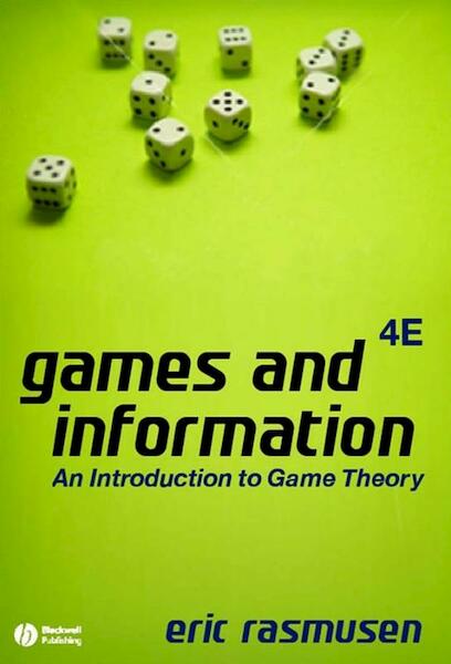 Games and Information - Eric Rasmusen (ISBN 9781405136662)