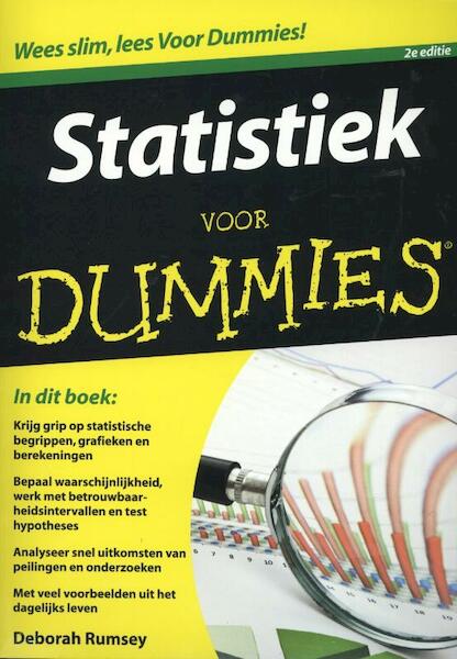 Statistiek voor Dummies - Deborah Rumsey (ISBN 9789043025232)