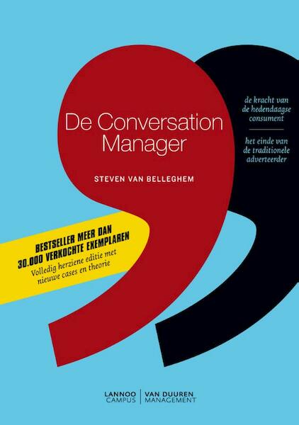 De Conversation Manager - Steven van Belleghem (ISBN 9789020991635)