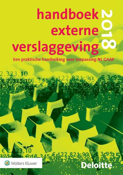 Handboek Externe Verslaggeving 2018 - (ISBN 9789013146615)