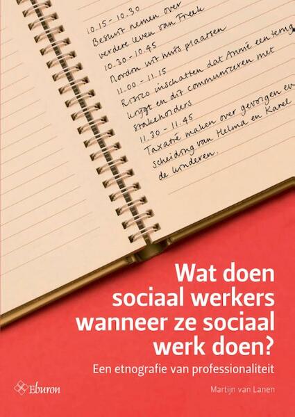Wat doen sociaal werkers wanneer ze sociaal werk doen? - Martijn van Lanen (ISBN 9789059727366)