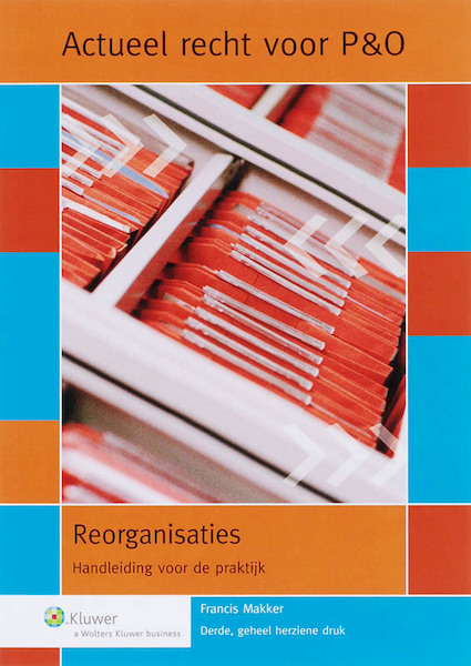 Reorganisaties - F. Makker (ISBN 9789013041774)