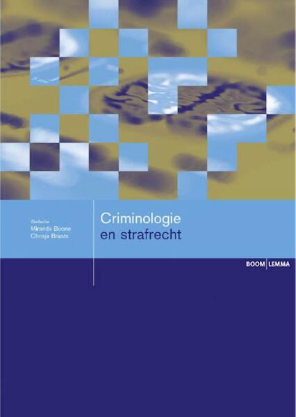 Strafrecht en criminologie - (ISBN 9789460948893)