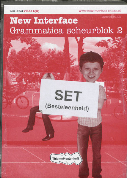 New Interface Red label set 5 ex 2 vmbo B(k) Grammatica scheurblok - A. Cornford (ISBN 9789006146240)