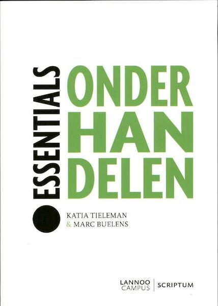 Onderhandelen - Katia Tieleman, Marc Buelens (ISBN 9789077432433)