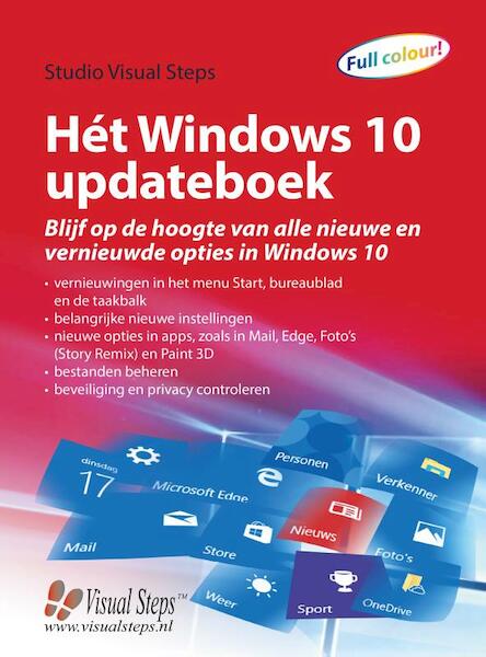 Hét Windows 10 updateboek - Studio Visual Steps (ISBN 9789059055247)