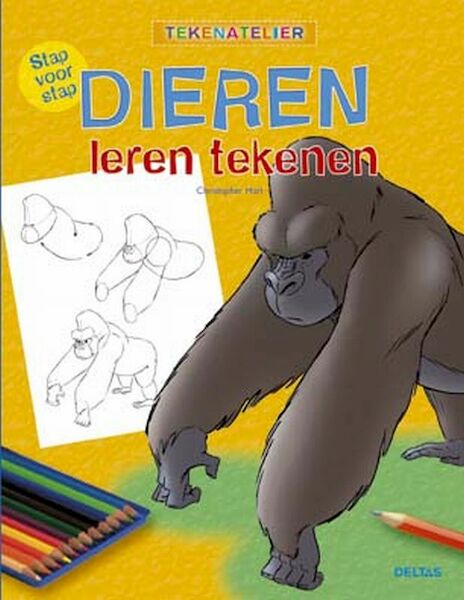 Stap voor stap Dieren leren tekenen - C. Hart (ISBN 9789044708240)