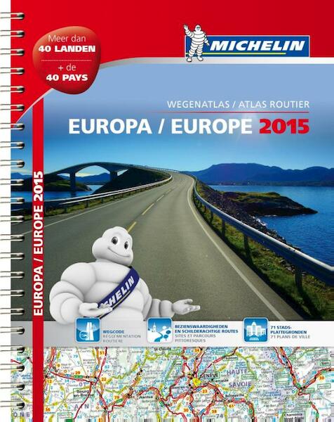 Atlas Michelin Europa - (ISBN 9782067200555)