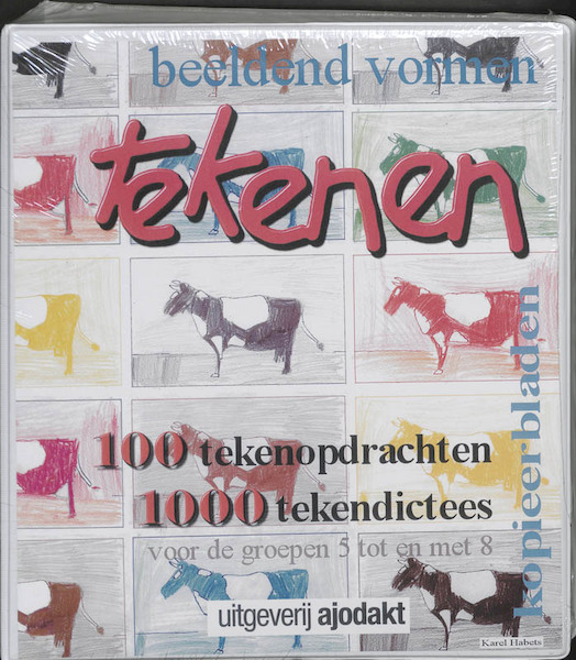 100 tekenopdrachten, 1000 tekendictees Kopieerbladen - Habets (ISBN 9789074080781)