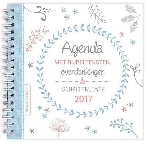 Agenda 2017 met bijbelteksten, overdenkingen en schrijfruimte - Cindy van Ooijen (ISBN 9789033878039)