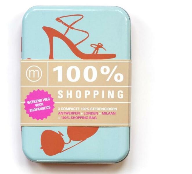 100% Shopping- boekbox - (ISBN 9789057675232)