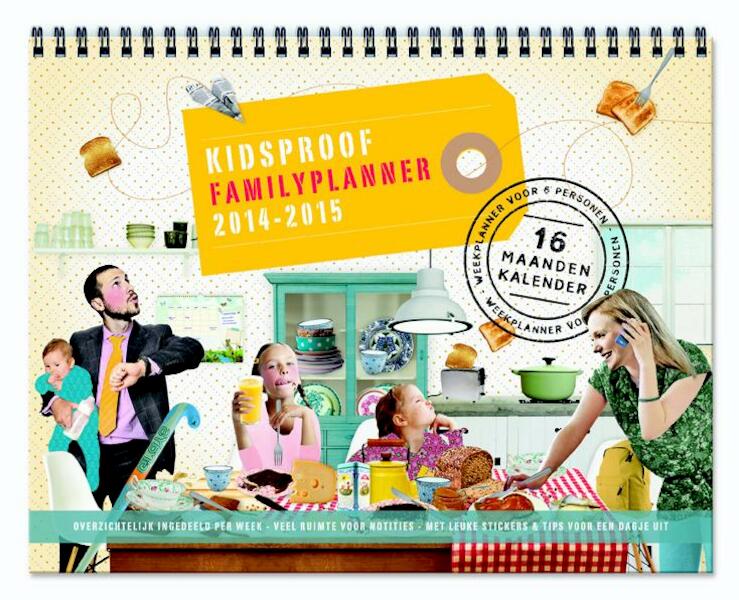 Kidsproof Family Planner - 6 exemplaren 2014/2015 - (ISBN 9789057676574)