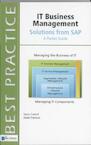 IT Business Management Solutions from SAP (e-Book) - S. Conrad, D. Pultorak (ISBN 9789087536350)