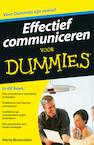 Effectief communiceren voor Dummies (e-Book) - Marty Broustein (ISBN 9789045352848)
